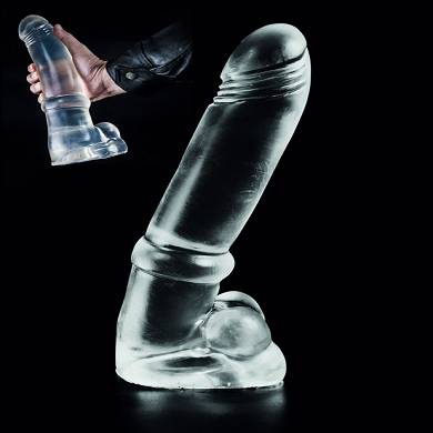 Dark Crystal Clear Large Dildo DCC03