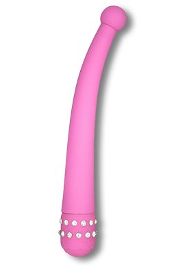 21,5 x 3 cm Vibrator ToyJoy Diamond Intense pink
