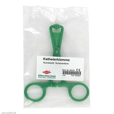 KATHETERKLEMME scherenform Kunststoff 1 St PZN: 00025891