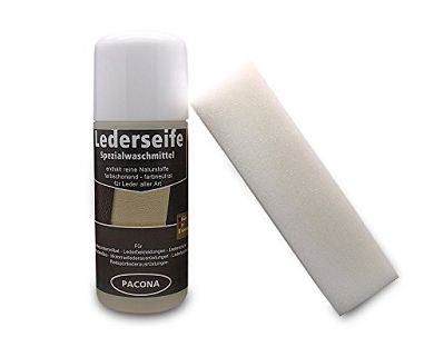 Pacona Lederseife für Glattleder. Rauleder. Wildleder. Nubukleder - 100 ml ... Lederw