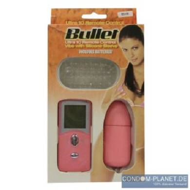 Ultra 10 Remote Control Bullet pink