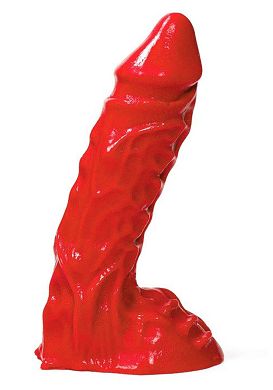 22 x 5,5 cm Dildo Nikolai red