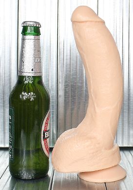 27 x 5,5 cm Dildo Isaac flesh