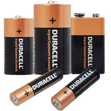 DURACELL Alkaline-Batterien OEM Mignon,Micro,Baby,Mono,Lady,9V-Block