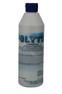 POLYTOP Lederpflege 500 ml Reiniger und Pflege fr Glattleder,25,80 EUR / Liter