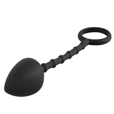 ANAL Plug BLACK  4 cm