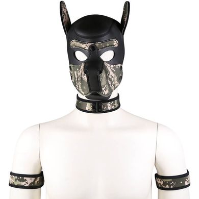 RudeRider Neoprene Puppy Hood camouflage
