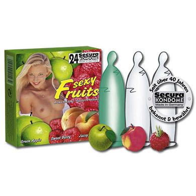 Secura Sexy Fruits 24er