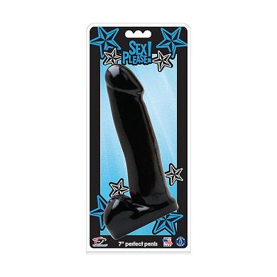 TOPCO Sales Dildo. Sex Please! Perfect Penis Light or Black (7 inch / 18cm. black / schwar