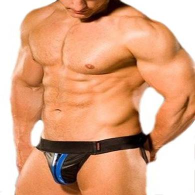 colt-leather-zip-jock---blue