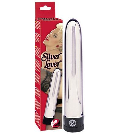 Silberner Vibrator Silver Lover