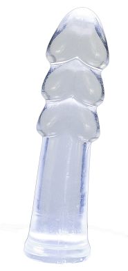 23 x 6 cm ANALE GRANDE Dildo TOWER clear