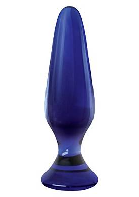 NS Novelties Spires Crystal Glass - Blue. 1er Pack