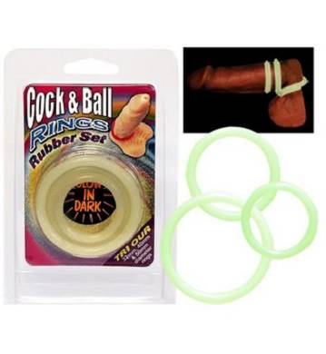 Cock&Ball Rings Glow