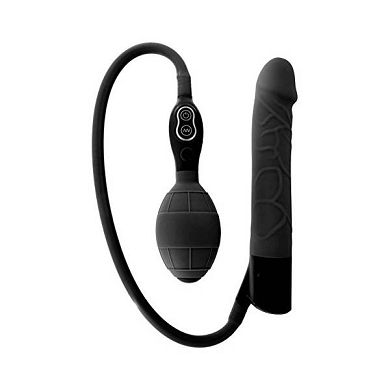 SEVEN CREATIONS aufblasbarer vibrierender Dildo in modernem Design mit 7 Vibrationsstufen