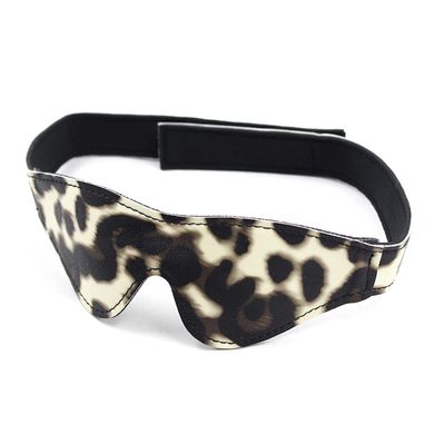 Fetisch Augenmaske Leopard