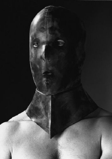 Gummimaske, lang