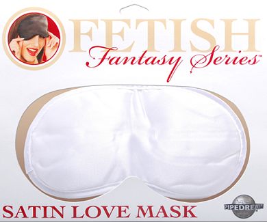Satin Augenmaske Fetish Fantasy white