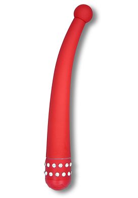 21,5 x 3 cm Vibrator ToyJoy Diamond Intense red