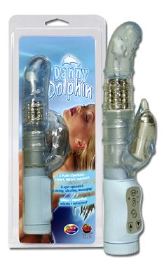 21 x 3 cm Danny Dolphin Perlenvibrator