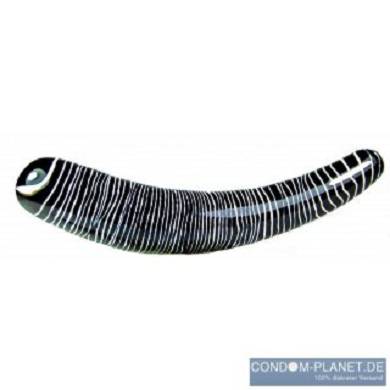 GLASSVIBRATIONS Glasdildo Africa Line Zebra