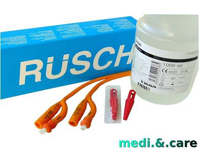 10 Ballonkatheter Absaug Blasen-Katheter CH 12 / 4,0 mm / 5-10ml-Rüsch Gold