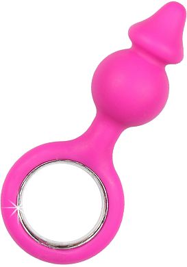 13,5 x 2,8 - 3,5 cm Plug Choke 3,5 pink