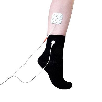 Reizstrom SOCKEN Behandlung Fu Sprunggelenk Schmerzen fr TENS Reizstrom Gert