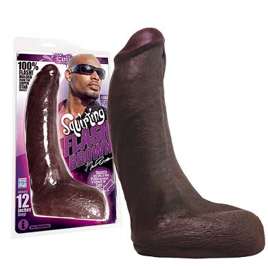 Squirting Flash Brown Signature Cock