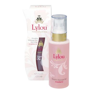 Lylou Kissable Massage Gel Strawberry 125 ml