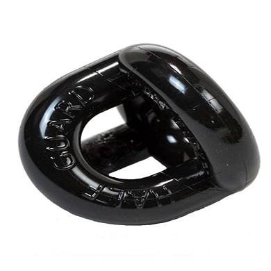 Sport Fucker Half Guard Cockring/Ball Stretcher Black