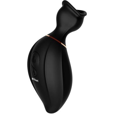 Shibari Beso Sucker + Massager black - Akku Power