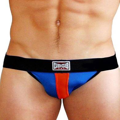 GBGB Camaro Jock Underwear Jockstrap Black/Royal/Red