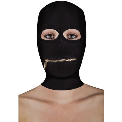 OUCH Extreme Zipper Mask with Mouth Zipper black M-XL