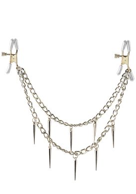 Brustklammerkette mit Spitzen