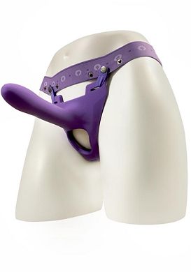 13 x 3,6 cm Zoro Strap-On Silicon purple
