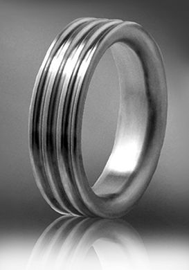 The Half Screw - Gear Essentials Cockring grey