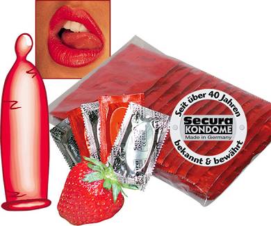 Secura Sweet Strawberry 50er Pack