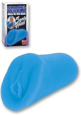 Lustmuschi - Shanes World Glow-in-the-dark Sorority Hottie blau