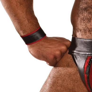 colt-leather-wrist-strap---red
