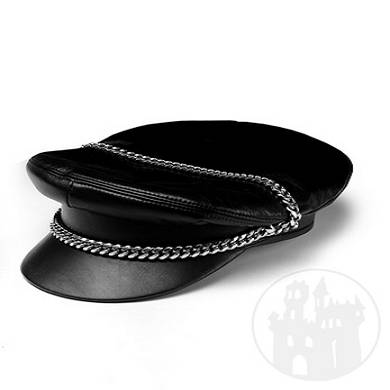 Leder Schirmmtze