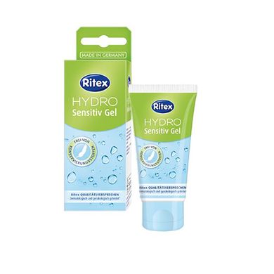 Ritex Hydro Sensitiv Gel ist ein Produkt zur Anwendung als Gleit und Massagegel 50 ml Made