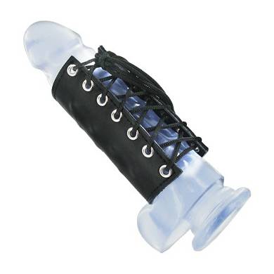 C&B E-stim Penis Sheath - Schwarz