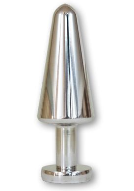15 x 4,9 cm Buttplug Big Conhead Metallplug