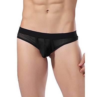 Goodfellas by Shots Media Thong - mit knapper Pobedeckung - black - Größe L (34