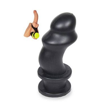 Keep Burning - Hoolalass Butt Plug Wing Schwarz. ca. 14 x 4-6 cm. HP06B