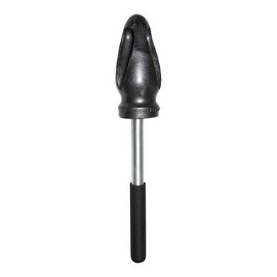 Analdildo aus Silikon mit Griff