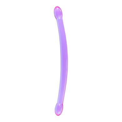 Doppeldildo in Violett