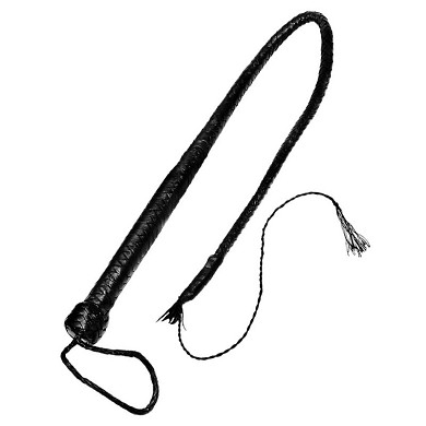 Leder Bullenpeitsche 95cm