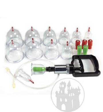 Brustsauger Set mit 12 Schalen